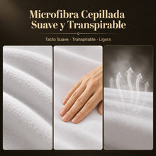 Funda Protector de Colchón Cremallera 360°, Funda Transpirable Suave de Microfibra con Cierre Lateral, Cubrecolchón Antideslizante con Correas Esquineras, Protege tu Colchón del Polvo, Manchas, Mascotas y Ácaros