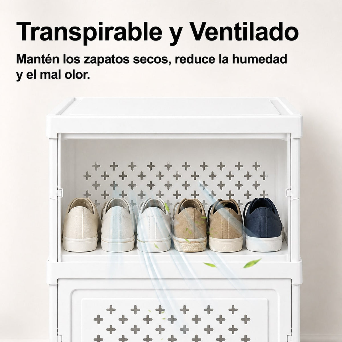 MIMOCASA Cajas Zapatos Transparente Foldable6