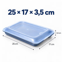 Set de 4/8 Porta Embutidos Herméticos, Tupper para Fiambre con Tapa Transparente, Fiambreras Apilables para Nevera, Cajas de Almacenamiento de Alimentos para Jamón, Queso, Chorizo, Salchichas y Carne Cortada