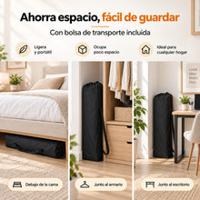 Cama de Camping Plegable para Adultos, Cama Plegable Portátil con Bolsa de Transporte, Cama Auxiliar de Viaje para Camping, Playa, Jardín, Oficina y Hogar, Cama Exterior Multifuncional para Descanso Interior y Exterior