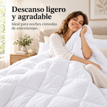 Edredón Nórdico Alternativo al Plumón Blanco, Edredón con Relleno Incluido para Cama 90/105/135/150/180, Edredones de Cama 150, Relleno Nórdico Suave y Confortable, Edredón Acolchado para Entretiempo, Otoño e Invierno, Gramajes 200/300/400 gr/m²