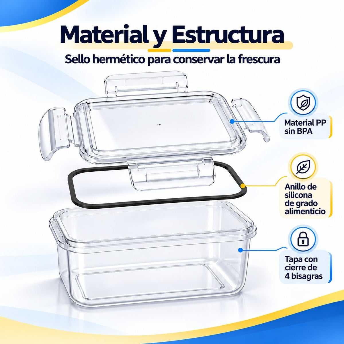 MIMOCASA Contenedores Herméticos