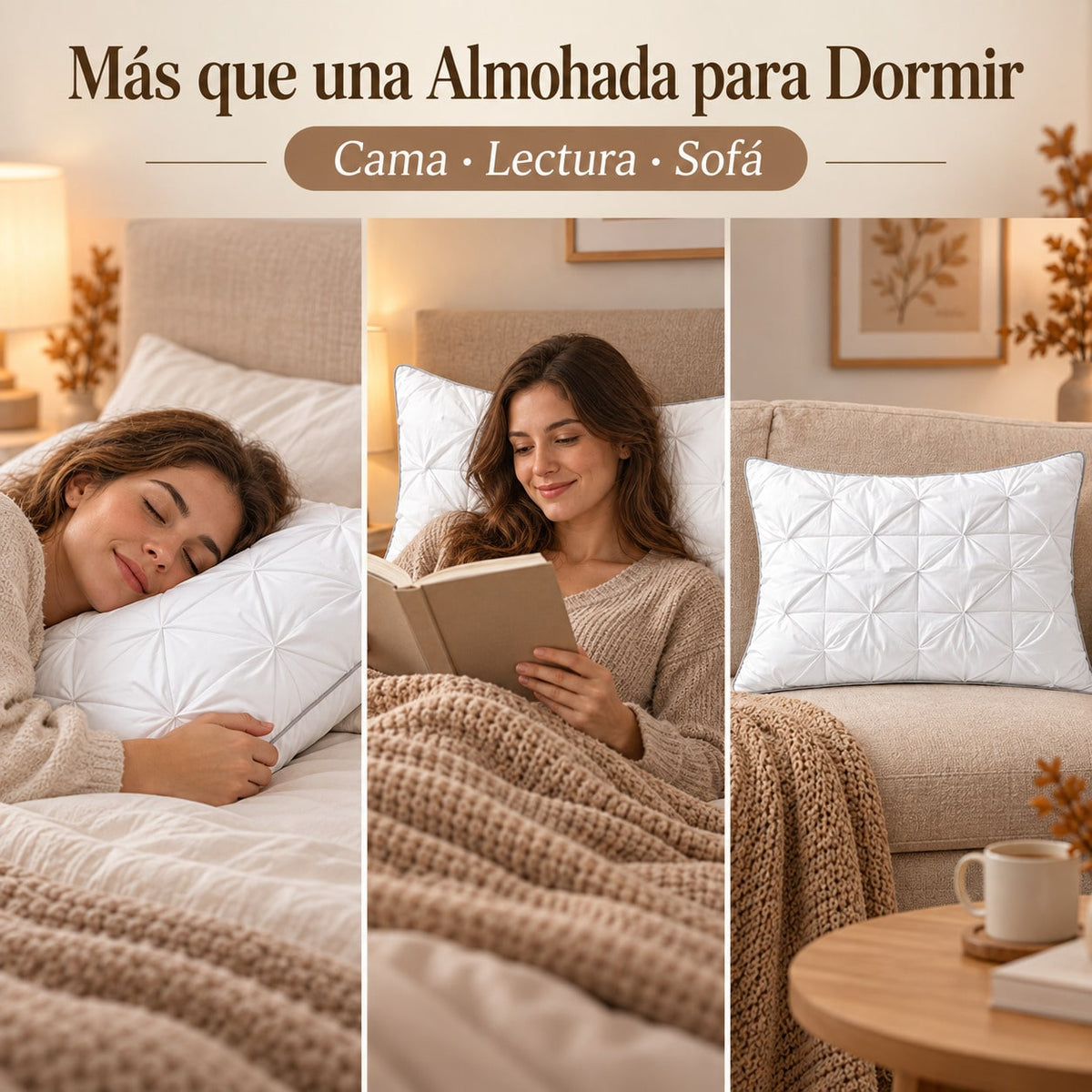 1/2/4 Unidades Almohadas de Cama para Dormir, Almohadas Rellenas con Alternativa de Pluma Súper Suave, Mullidas y Esponjosas Estilo Hotel, para Cama Matrimonio e Individual, Dormir de Lado, Boca Arriba y Boca Abajo, Dormitorio