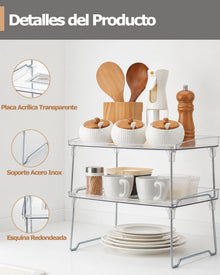 MIMOCASA 2 Paquetes Organizador Armario Cocina