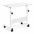 Mesa Auxiliar con Ruedas Ajustable en Altura, Mesa Auxiliar Pequeña en Forma de C, Escritorio Móvil para Portátil y Ordenador, Mesa para Cama y Sofá, Mesas Auxiliares Salón, Mesa Lateral, Mesa de Noche, Muebles Habitación, Soporte para Portátil