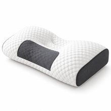 1/2/4 Piezas Almohada Cervical Ergonómica 63×39cm, Soporte Suave para Cuello y Hombros, Diseño Contorneado con Relleno Transpirable, Almohada para Dormir de Lado o Boca Arriba, Cómoda para Descanso Diario, Ideal para Dormitorio y Hogar