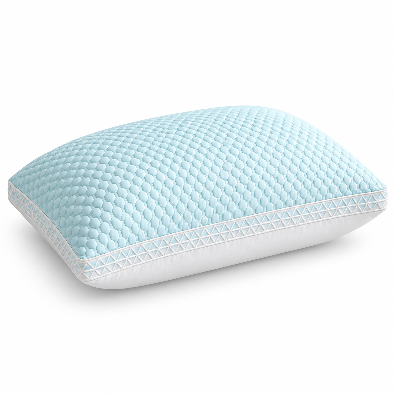 Almohadas para Cama 1/2/4 Unidades, Almohada Suave y Transpirable, Relleno de Almohada, Almohada de Fibra de Poliéster, Tejido Texturizado de Puntos en Relieve, 68 × 43 × 14 cm, para Primavera, Verano, Otoño e Invierno, Dormitorio, Hotel, Sofá y Viaje