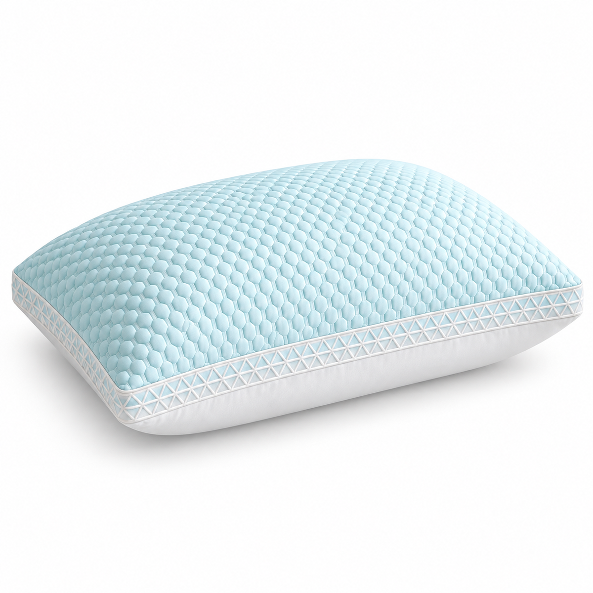 Almohadas para Cama 1/2/4 Unidades, Almohada Suave y Transpirable, Relleno de Almohada, Almohada de Fibra de Poliéster, Tejido Texturizado de Puntos en Relieve, 68 × 43 × 14 cm, para Primavera, Verano, Otoño e Invierno, Dormitorio, Hotel, Sofá y Viaje