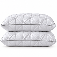 1/2/4 Unidades Almohadas de Cama para Dormir, Almohadas Rellenas con Alternativa de Pluma Súper Suave, Mullidas y Esponjosas Estilo Hotel, para Cama Matrimonio e Individual, Dormir de Lado, Boca Arriba y Boca Abajo, Dormitorio