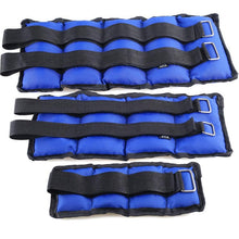 2Pcs Pesas para Tobillos, Tobilleras y Muñequeras con Peso Lastradas