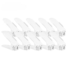 10 Pcs Organizador Zapatos, Apilador de Zapatos Ajustable, Plástico